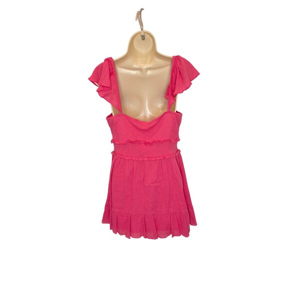 LoveShackFancy Ivella Smocked Mini Dress NWT - Size L - Picture 10 of 11